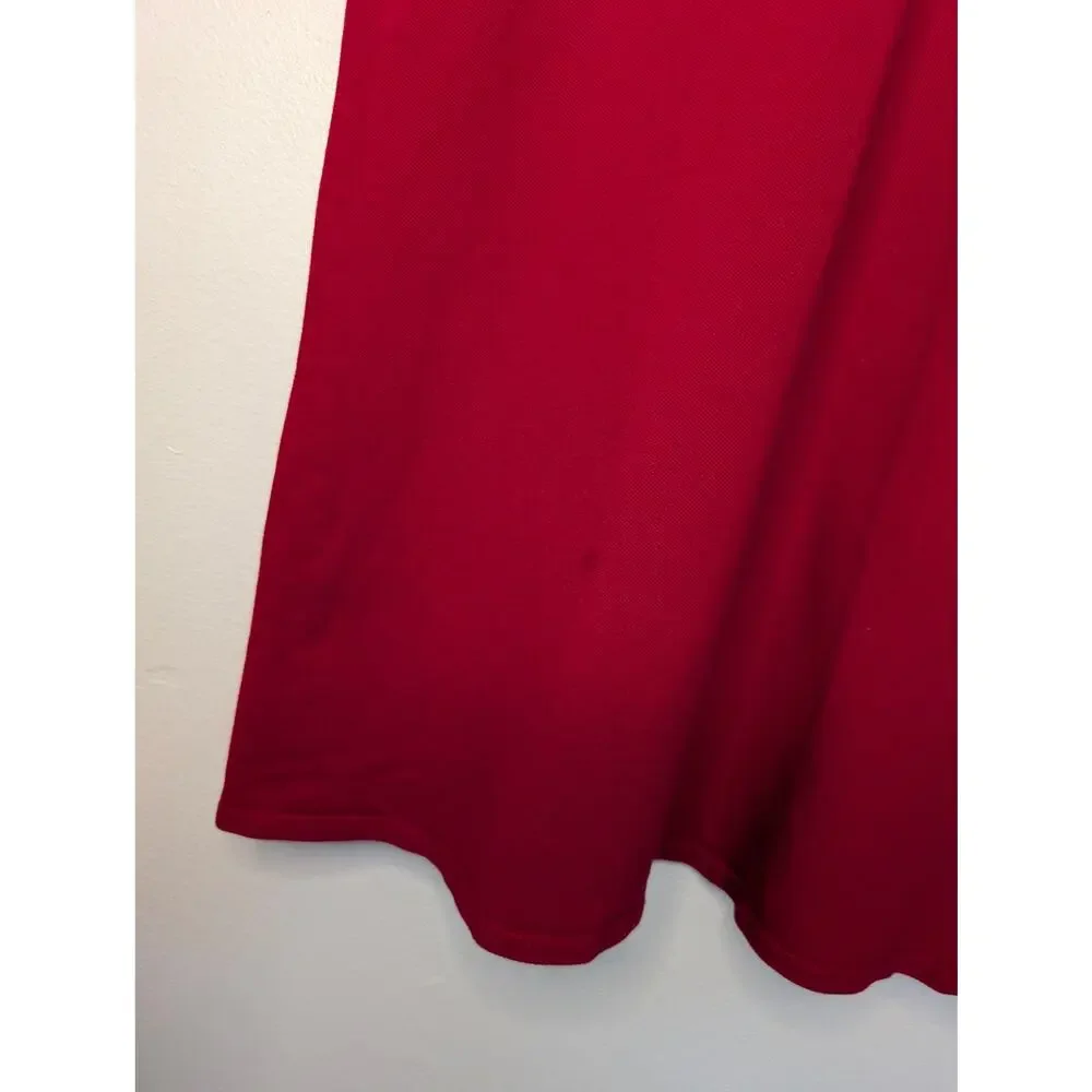 Tommy Hilfiger Girls Dresses, Red Short Sleeve Collared Tennis Dress, Sz 14